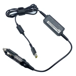 New Genuine Lenovo 65W DC Travel Car Adapter for Laptop ThinkPad Edge E531 E540 - Picture 1 of 6