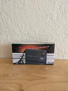 Portable Pocket Digital LCD Clock FM Radio 3V AA SIZE (UM-3) x 2 - Picture 1 of 3