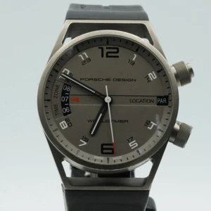 PORSCHE DESIGN WORLDTIMER 6750.10 HERREN UHR AUTOMATIK 45MM ARMBANDUHR TITAN - Bild 1 von 9