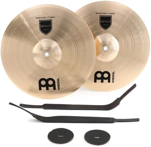 Meinl Cymbals Student Range Bronze Crash Cymbals - 14 inch, Traditional (1 pair) - Picture 1 of 7