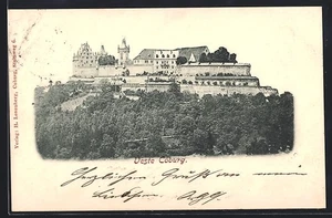 Ansichtskarte Coburg, Veste Coburg 1899 - Picture 1 of 2