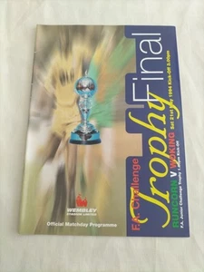 1993/94 Runcorn v Woking FA Trophy Final Wembley 21st May 1994 - Picture 1 of 1