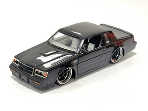 Jada Toys Dub City 1987 Buick Grand National schwarz Maßstab 1:24 Modellauto ohne Karton - Bild 1 von 13