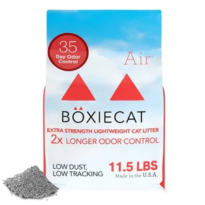 Boxie Extra Strength Cat Litter, Lightweight 35-Day Odor Control, Clumping, 1... - Picture 1 of 5