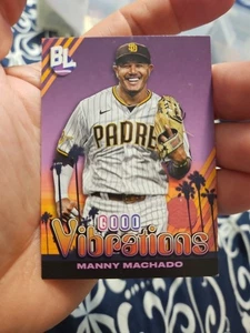 2024 Topps Big League Good Vibrations #GV3 Manny Machado - BB - Imagen 1 de 3