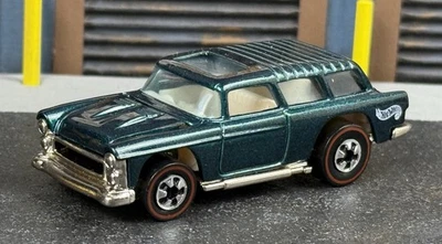 风火轮经典雪佛兰 Nomad 绿色 1/64 全新散装 — 第 1/3 张图片