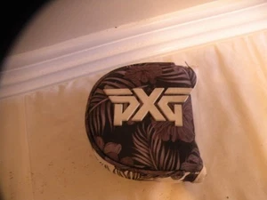 PXG PUTTER COVER, MALLET TYPE, FLORAL DESIGN, MAG. CLOSE - Picture 1 of 2