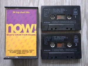 Jetzt 19 - verschiedene Künstler Doppelkassettenalbum Audiokassette Tape - Bild 1 von 4
