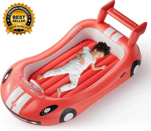 Inflatable Kids Bed, Toddler Travel Bed with Sides, for Camping, Traveling, Hote - Picture 1 of 5