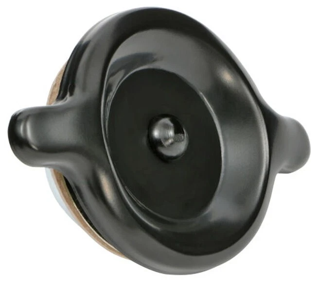 Black Oil Filler Cap - GM & Other OEM Valve Covers - Twist In / Twist On Style - Image 1 of 1