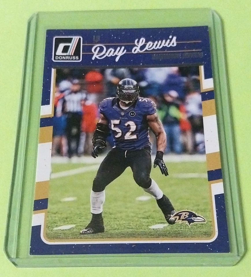 2016 Panini Donruss Ray Lewis #28 Card NFL Baltimore Ravens - Image 1 of 2