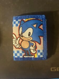 Sonic the Hedgehog trifold wallet NWOT
