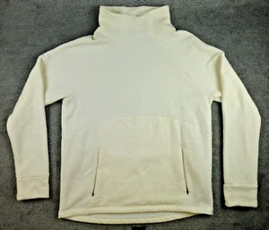 Athleta Girl Cozy Karma Sweatshirt Cream White SZ L - Picture 1 of 8