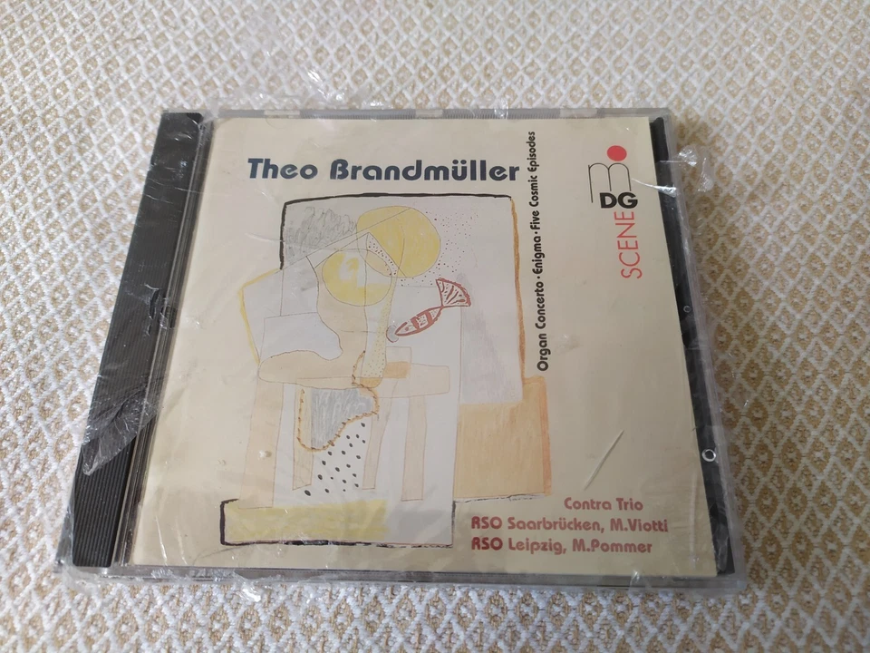 Theo Brandmüller : Concert Music (Organ Concerto, Enigma) - Contra Trio - CD NEW - Photo 1/2