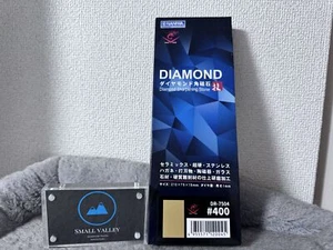 [1day]Naniwa Diamond Stone Sharpening Stone Grit #400 DR-7504 Square Grinding  - Picture 1 of 15