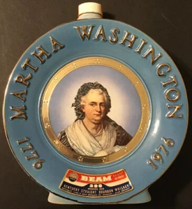 Jim Beam Martha Washington Bicentennial Regal China Decanter - Picture 1 of 4