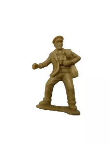 Soldatino giocattolo capitano esercito uomo reggimento britannico modello maschile beige figura binocolo - Foto 1 di 5