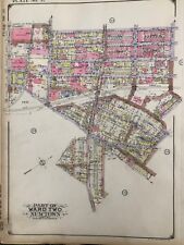 1929 RIDGEWOOD QUEENS NY ELDERT ST-CLOVER ROAD FOREST-IRVING AV PS 68 ATLAS MAP