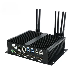Dual LAN Wall Mounted Alloy Chassis Cooling Edge Computing Industrial Mini PC - Afbeelding 1 van 5