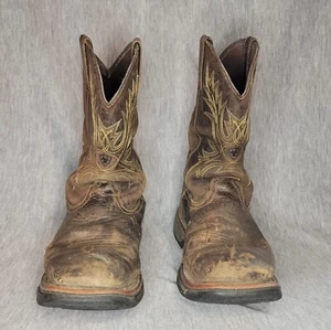 Ariat Workhog H2O Waterproof Square Toe Work Boot 10017436 12D Pre-Owned - Picture 1 of 19