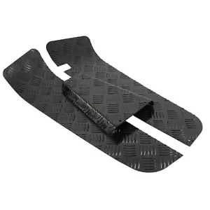 KIT DE TABLERO DE PISO DE ALUMINIO A CUADROS NEGRO VESPA PX PE T5 TX 1977 A 2016 - Imagen 1 de 1