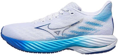 Mizuno Wave Rider 28 Damen Laufschuhe weiß gepolstert Sport Run Turnschuhe - Bild 1 von 4
