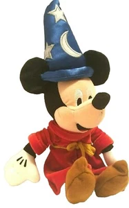 Walt Disney Fantasia 2000 Sorcerer Plush Mickey Mouse 11" Stuffed Animal Toy - Bild 1 von 12