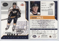 2002-03 Pacific Calder Silver /299 Adam Hall #129 Rookie RC