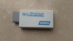 Wii HDMI adaptateur convertisseur Full HD 1080P / 720P pour Nintendo Wii et WiiU - Imagen 1 de 2