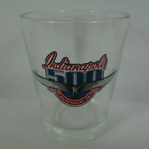 2009 Indianapolis 500 Event Collector Shot Glass Centennial ERA Cover