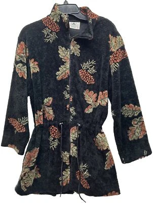 Chaqueta Black Mountain Outdoor para mujer talla S negra manga larga cono de pino J10 Foto 1 de 4