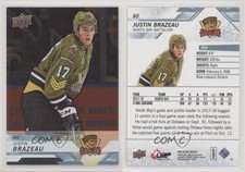 2018-19 Upper Deck CHL Silver Justin Brazeau #60
