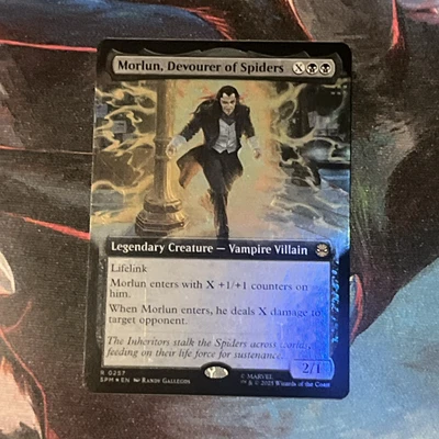Morlun, Devourer of Spiders Extended Foil Magic The Gathering R0237 - Image 1 of 2