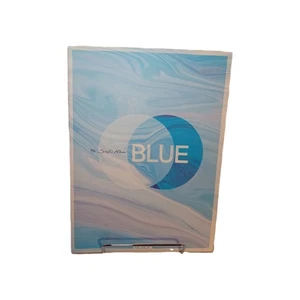 B.A.P. Blue 7th Single Album Version A Photobook Photocard CD Crease K-Pop - Foto 1 di 5