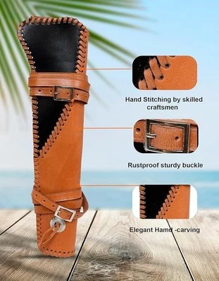 Premium Leather Shotgun Cover Case – Thick Padded Rifle Gun Protector - Image 1 of 4