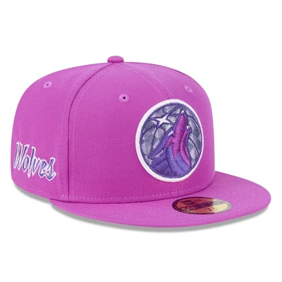 Men's New Era Purple Minnesota Timberwolves 2025/26 City Edition Alternate - Image 1 of 4