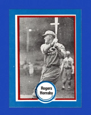 1976 Shakey's Pizza Set-Break # 27 Rogers Hornsby NM-MT OR BETTER *GMCARDS* - Image 1 of 2
