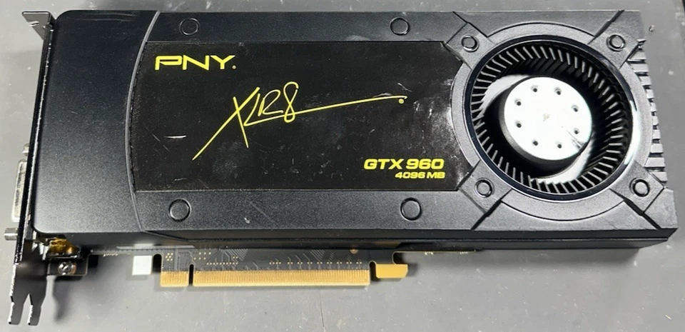 PNY XLR8 Nvidia GTX 960 2GB PCI GPU - Tested - Image 1 of 4