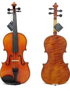 D'Luca Strauss Professional Violin Outfit 4/4 with SKB Case, Strings and Tuner - Picture 1 of 12