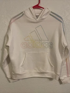 Adidas Girls Pullover Hoodie Sz. 14 Sweatshirt - Picture 1 of 4