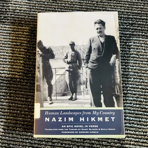 Nazim Hikmet Human Landscapes from My Country Randy Blasing Softcover Ex-Library - Imagen 1 de 11