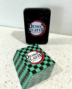 Demon Slayer Playing Poker Cards Deck in Collectible Tin By Paladone - Picture 1 of 2