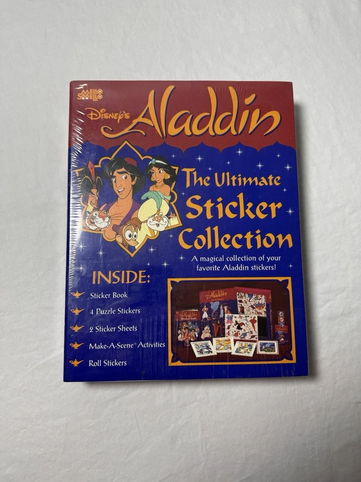 Pegatinas Aladdin de Disney La Colección Definitiva de Pegatinas Selladas De Colección Foto 1 de 4