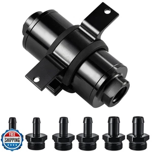 EVIL ENERGY Inline Fuel Filter 30 Micron with Barb 1/2", 3/8", 5/16" Fitting - Picture 1 of 5