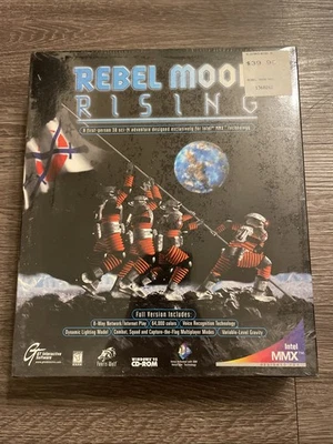 Rebel Moon Rising-PC-CDROM-NEW/UNOPENED/Still Sealed Rare 1997 - Image 1 of 4