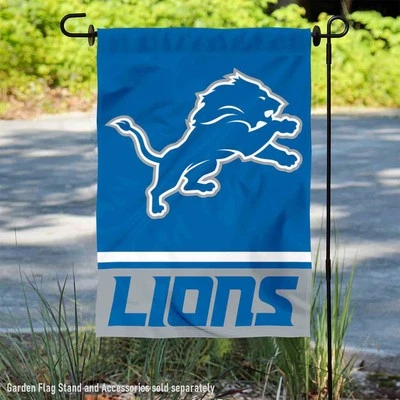 Bandera y pancarta de jardín de los Detroit Lions Foto 1 de 4