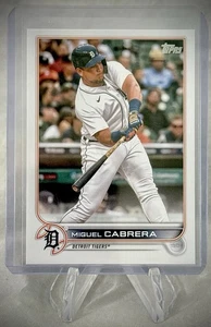 Tarjeta SP 2022 Topps - Miguel Cabrera - #’d/300 Advanced Stats Back #194 - Imagen 1 de 6