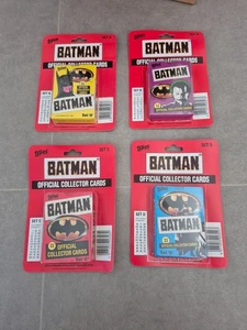 BATMAN - Complete VINTAGE Base Set (132 Cards) - 3.5" X 2.5" - Topps (UK) - 1989 - Picture 1 of 6