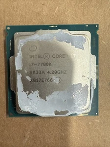 Intel Core i7-7700K 4.20GHz LGA 1151 Quad Core Desktop Processor SR33A - Afbeelding 1 van 2