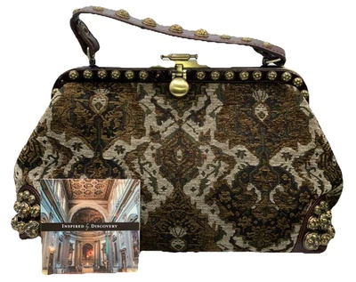 $400 79 Of 200 Patricia Nash Discovery Collection Tapestry Bag Maura Limited Ed - Image 1 of 4